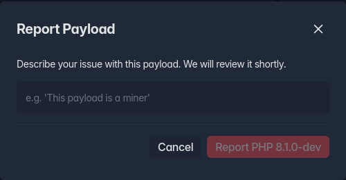 Report Payload